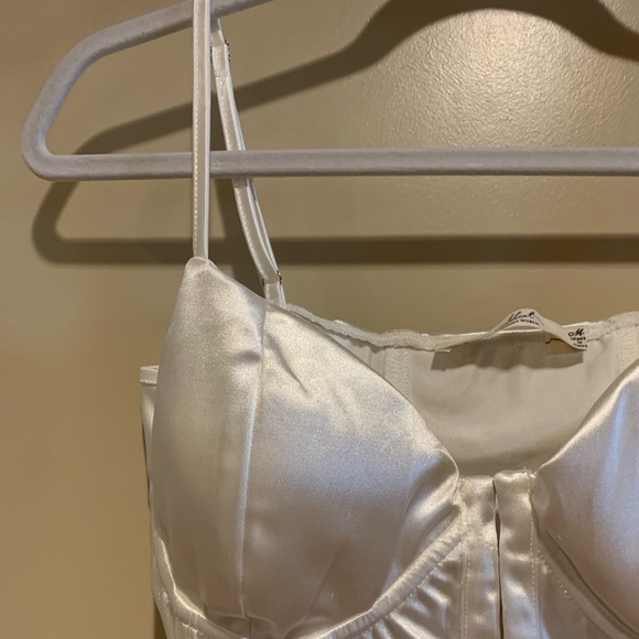 Dolls Kill satin & mesh bodysuit - Picture 4 of 16